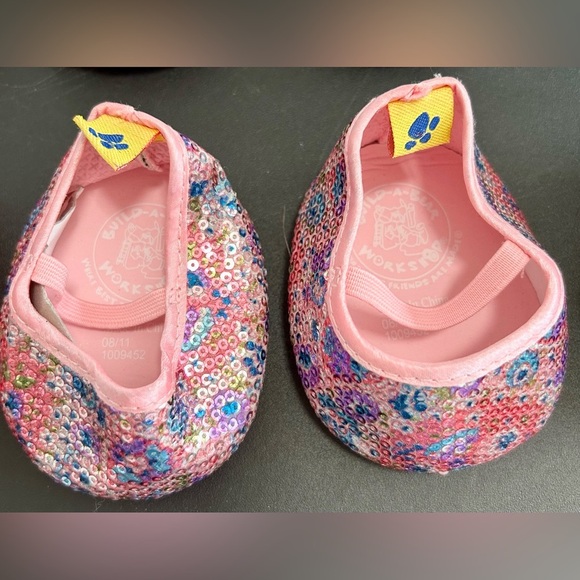 New Build a bear lot of 6 pairs of shoes/sketchers sneakers/sandals toys - Picture 5 of 9